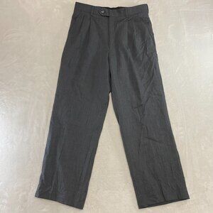 S. Cohen Performance Pure New Wool Performa Stretch Gray Dress Pants 32 x 28